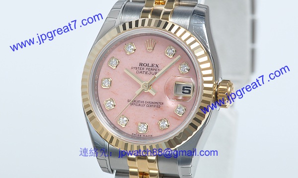 ロレックス(ROLEX) 時計 デイトジャスト 179173OPG