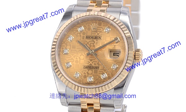 ロレックス(ROLEX) 時計 デイトジャスト 116233G