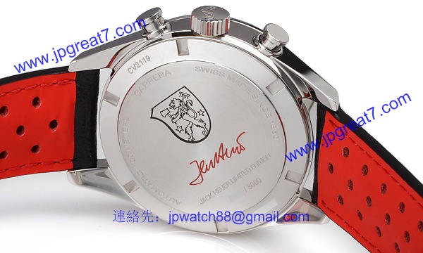 人気 タグ·ホイヤー腕時計偽物 カレラクロノ キャリバー17 ジャックホイヤー CV2119.FC6310