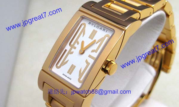 ブルガリ時計コピー Bvlgari 腕時計激安 レッタンゴロ 新品レディース RT39GG
