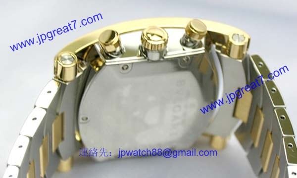 ブルガリ時計コピー Bvlgari 腕時計激安 アショーマクロノ 新品メンズ AA48C6SGDCH