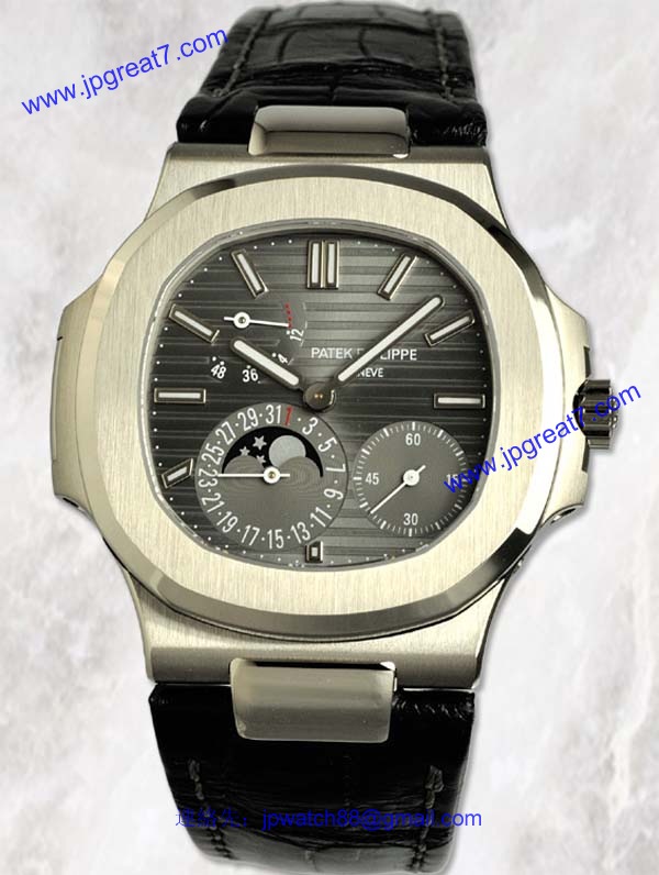 パテックフィリップ 腕時計コピー Patek Philippeノーチラス パワーリザーブ ムーンフェイズ　5712G