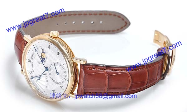 ブレゲ 時計人気 Breguet 腕時計 クラシック パワーリザーブ ムーンフェイズ 7137BA/11/9V6