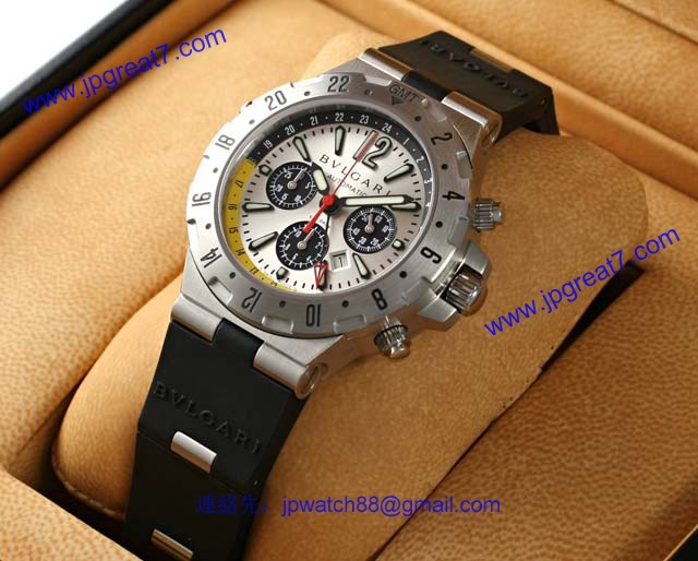 ブランド ブルガリBvlgari 時計コピー ディアゴノ プロフェッショナル フライバッククロノ GMT40C6SVD/FB